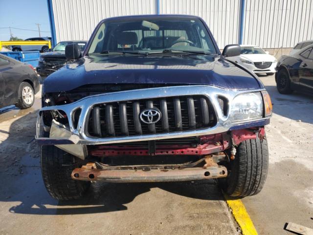 5TEWN72N74Z361020 - 2004 TOYOTA TACOMA XTRACAB BLUE photo 5