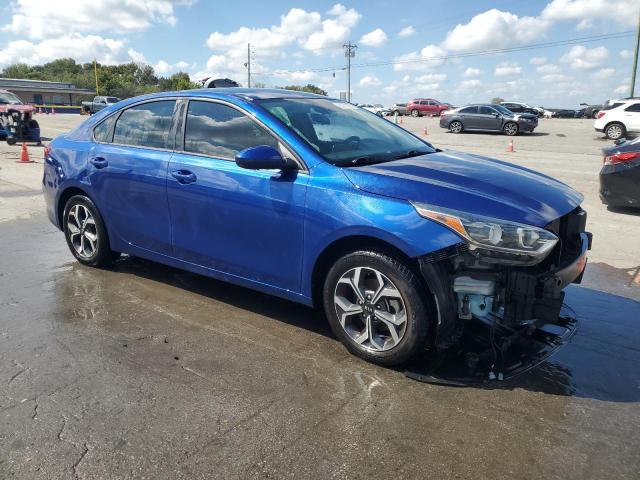 3KPF24AD3KE092700 - 2019 KIA FORTE FE BLUE photo 4