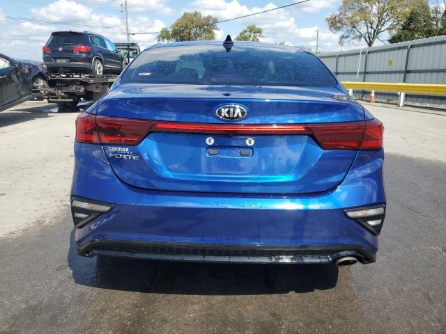 3KPF24AD3KE092700 - 2019 KIA FORTE FE BLUE photo 6