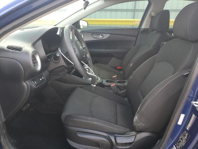 3KPF24AD3KE092700 - 2019 KIA FORTE FE BLUE photo 7