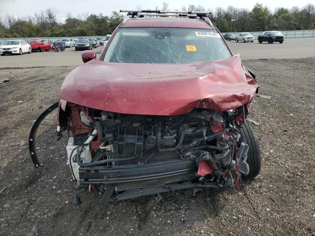 5N1AT2MV3KC755475 - 2019 NISSAN ROGUE S წითელი ფოტო 5