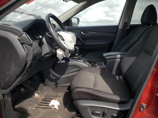 5N1AT2MV3KC755475 - 2019 NISSAN ROGUE S წითელი ფოტო 7
