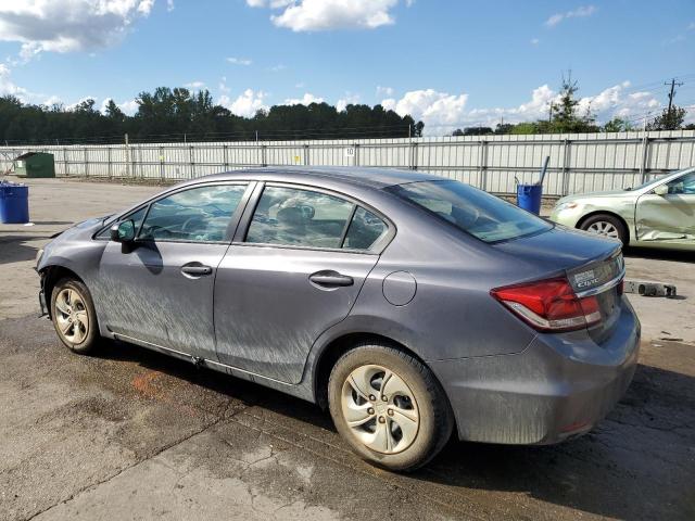 19XFB2F59FE072351 - 2015 HONDA CIVIC LX ნაცრისფერი ფოტო 2