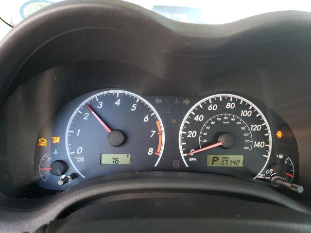 5YFBU4EE5DP125287 - 2013 TOYOTA COROLLA BASE فضي صورة 9