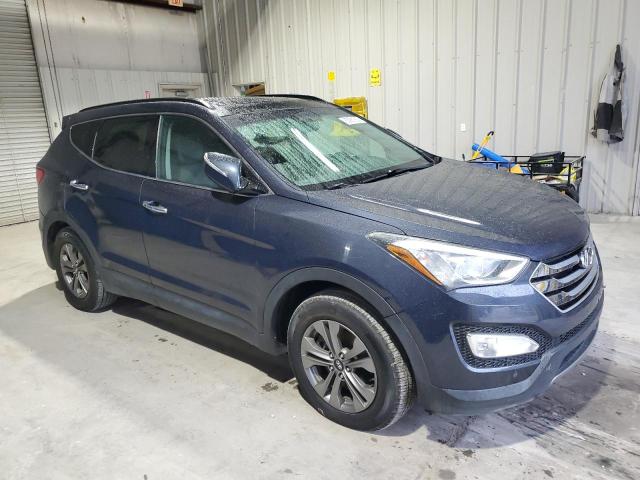 5XYZUDLB1FG286315 - 2015 HYUNDAI SANTA FE S BLUE photo 4