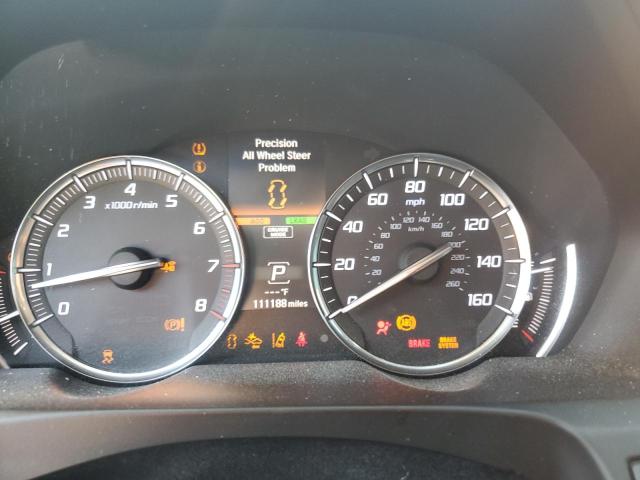 19UUB2F78HA006325 - 2017 ACURA TLX ADVANCE შავი ფოტო 9