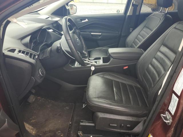 1FMCU9HD6JUA14102 - 2018 FORD ESCAPE SEL Burgund zdjęcie 7