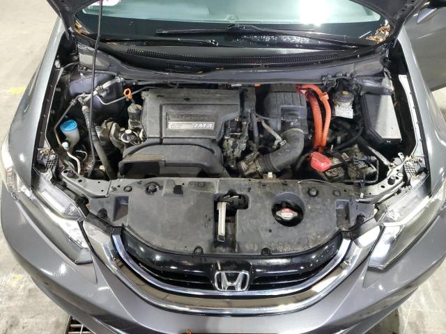 19XFB4F25DE204066 - 2013 HONDA CIVIC HYBRID ნაცრისფერი ფოტო 11