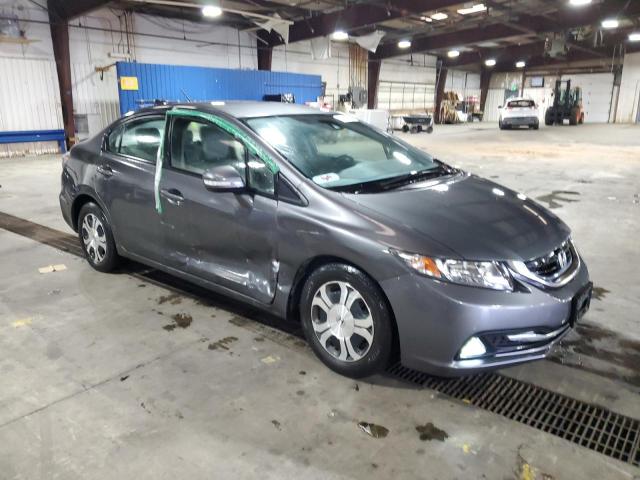 19XFB4F25DE204066 - 2013 HONDA CIVIC HYBRID ნაცრისფერი ფოტო 4
