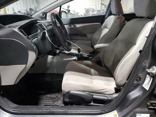19XFB4F25DE204066 - 2013 HONDA CIVIC HYBRID ნაცრისფერი ფოტო 7