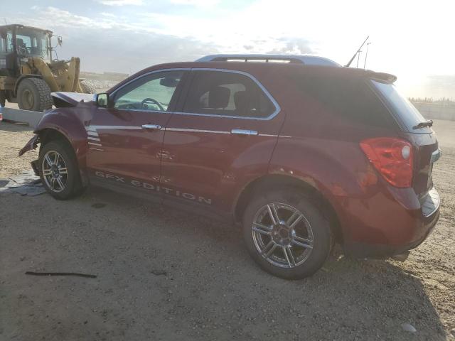 2CNFLNE55B6335280 - 2011 CHEVROLET EQUINOX LT RED photo 2