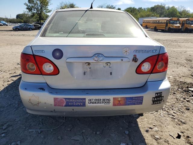 2T1BR32E17C739788 - 2007 TOYOTA COROLLA CE SILVER photo 6