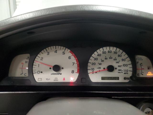 5TESN92N51Z729555 - 2001 TOYOTA TACOMA XTRACAB PRERUNNER ვერცხლისფერი ფოტო 9