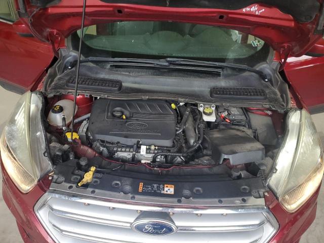 1FMCU9GD8HUB56043 - 2017 FORD ESCAPE SE 栗色 照片 12