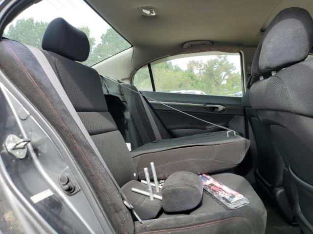 2HGFA55519H702346 - 2009 HONDA CIVIC SI CHARCOAL photo 10