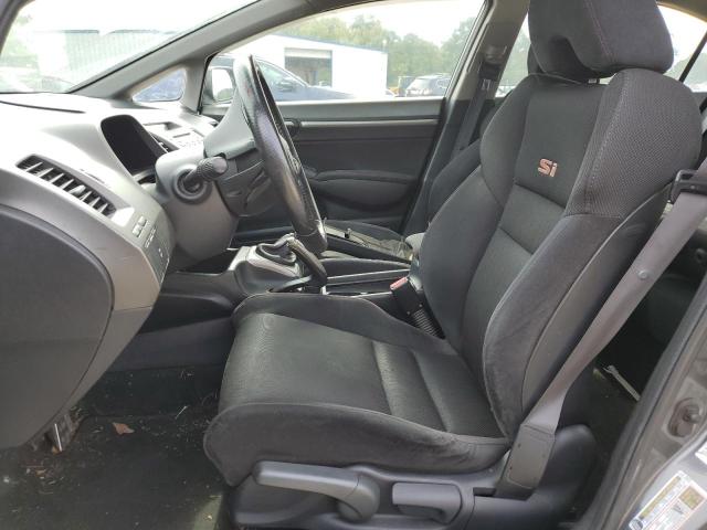 2HGFA55519H702346 - 2009 HONDA CIVIC SI CHARCOAL photo 7