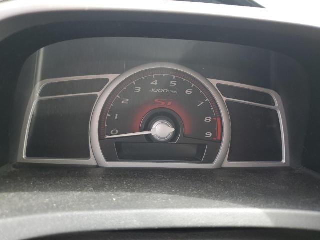 2HGFA55519H702346 - 2009 HONDA CIVIC SI CHARCOAL photo 9