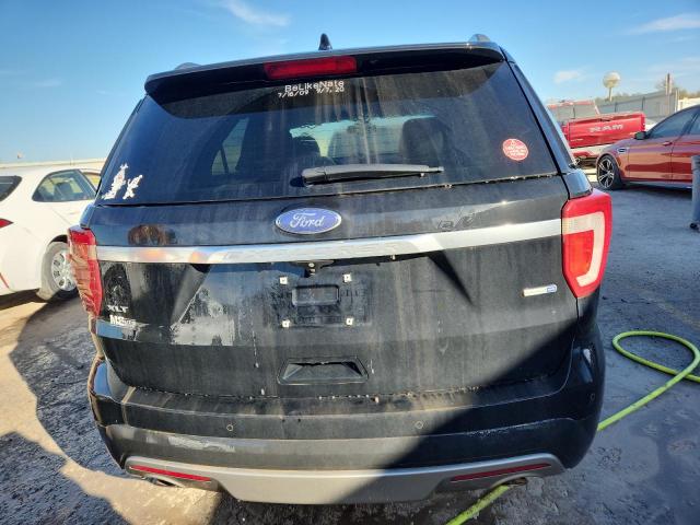 1FM5K8D89GGA33669 - 2016 FORD EXPLORER XLT Սև լուսանկար 6