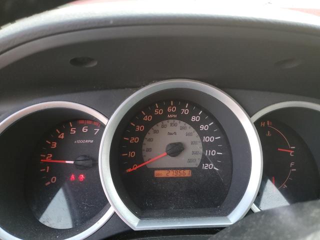 5TEJU62NX5Z103003 - 2005 TOYOTA TACOMA DOUBLE CAB PRERUNNER RED photo 9