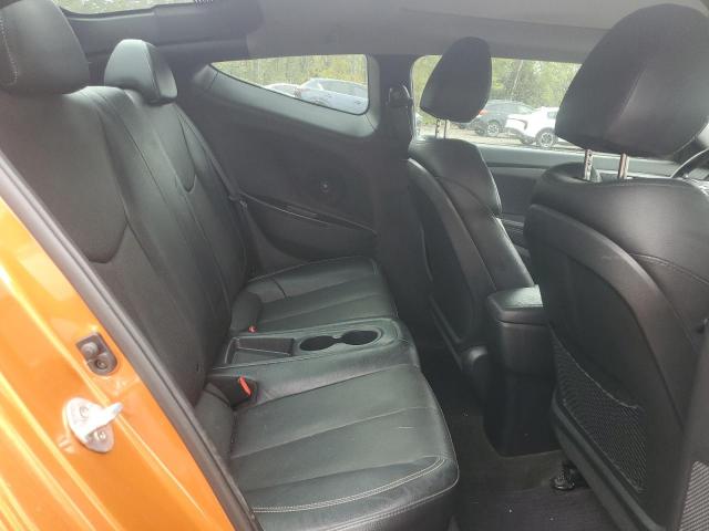 KMHTC6AE9FU236872 - 2015 HYUNDAI VELOSTER TURBO ნარინჯისფერი ფოტო 10