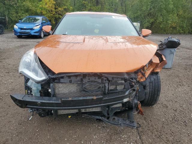 KMHTC6AE9FU236872 - 2015 HYUNDAI VELOSTER TURBO ნარინჯისფერი ფოტო 5