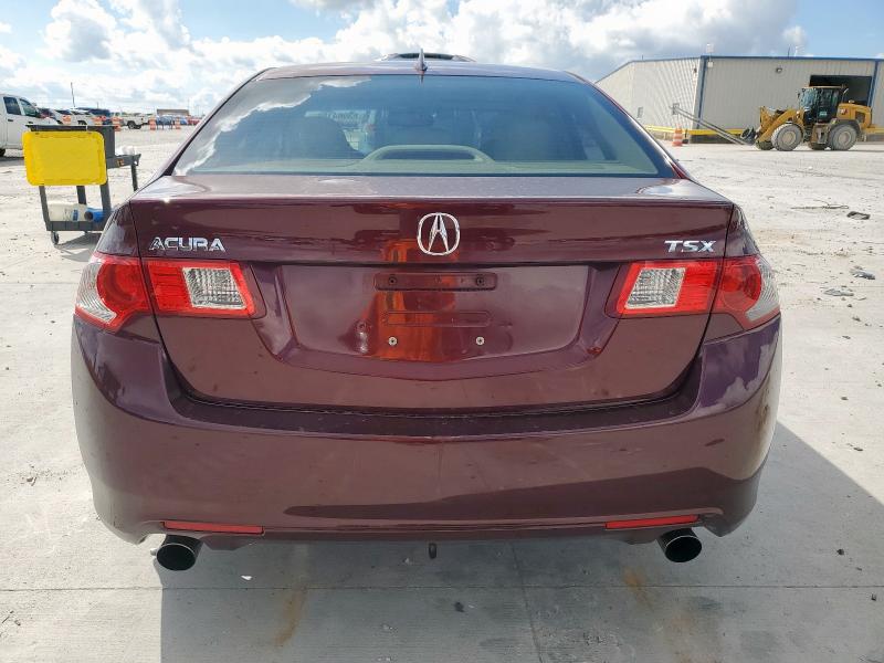 JH4CU2F64AC001319 - 2010 ACURA TSX 勃艮第红 照片 6