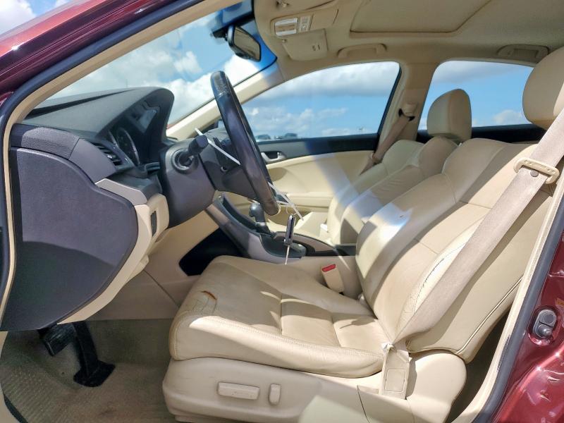 JH4CU2F64AC001319 - 2010 ACURA TSX 勃艮第红 照片 7