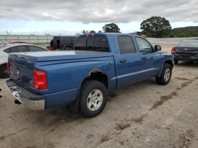 1D7HW48N25S269367 - 2005 DODGE DAKOTA QUAD SLT Mavi fotoğraf 3