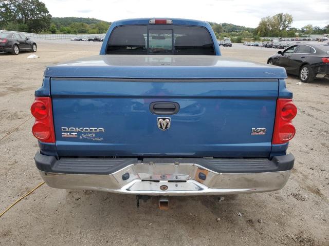 1D7HW48N25S269367 - 2005 DODGE DAKOTA QUAD SLT Mavi fotoğraf 6