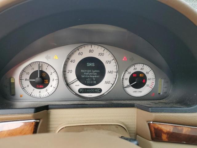 WDBUF87X98B290805 - 2008 MERCEDES-BENZ E 350 4MATIC BLACK photo 9