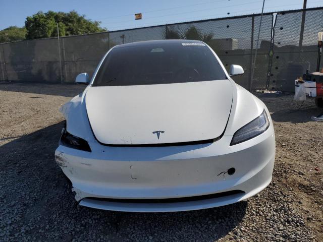 5YJ3E1EA7RF861325 - 2024 TESLA MODEL 3 WHITE photo 5