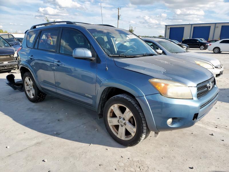 JTMZD32V675052025 - 2007 TOYOTA RAV4 SPORT BLUE photo 4