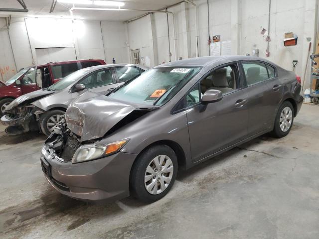 2012 HONDA CIVIC LX, 