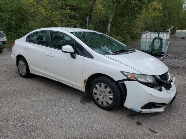 2HGFB2F47DH032375 - 2013 HONDA CIVIC LX WHITE photo 4
