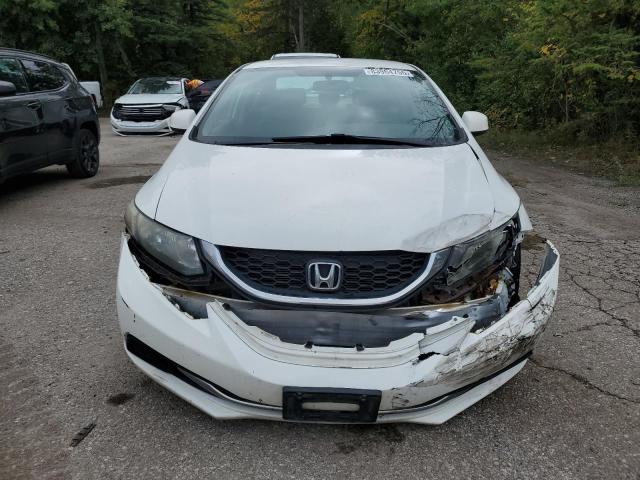 2HGFB2F47DH032375 - 2013 HONDA CIVIC LX WHITE photo 5