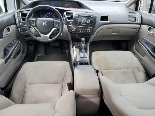 2HGFB2F47DH032375 - 2013 HONDA CIVIC LX WHITE photo 8