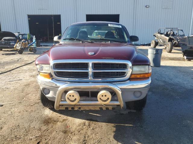 1B7GG22N4YS610725 - 2000 DODGE DAKOTA Tünd qırmızı foto 5