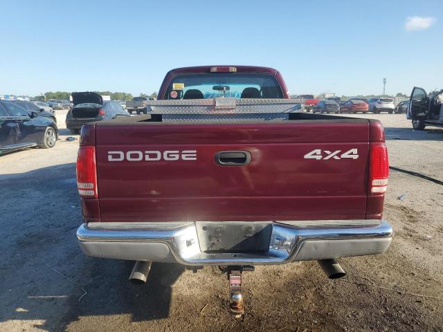 1B7GG22N4YS610725 - 2000 DODGE DAKOTA Tünd qırmızı foto 6