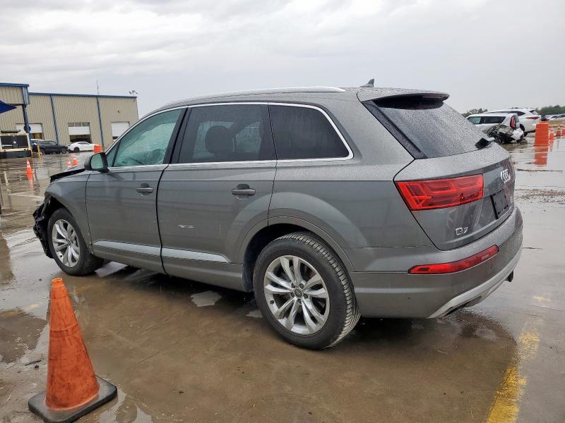 WA1LHAF79HD049969 - 2017 AUDI Q7 PREMIUM PLUS Szary zdjęcie 2