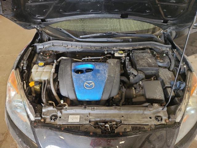 JM1BL1V71C1671610 - 2012 MAZDA 3 I BLACK photo 11