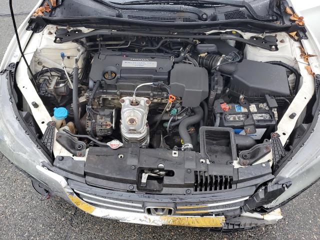 1HGCR2F81DA242373 - 2013 HONDA ACCORD EXL Ақ фото 11