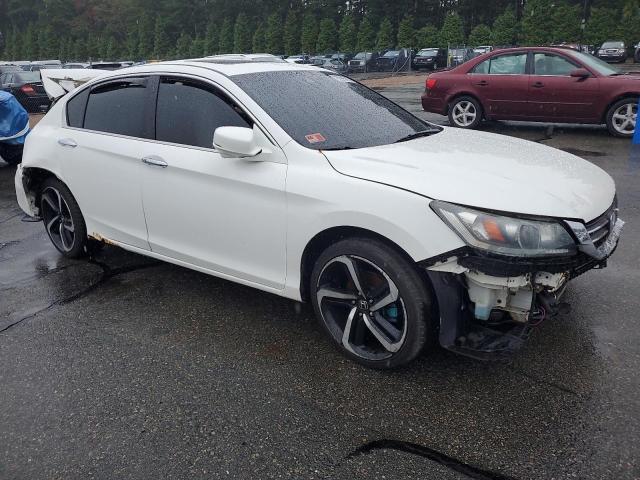 1HGCR2F81DA242373 - 2013 HONDA ACCORD EXL Ақ фото 4