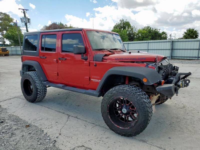 1J4BA3H14BL504826 - 2011 JEEP WRANGLER U SPORT Rot Foto 4