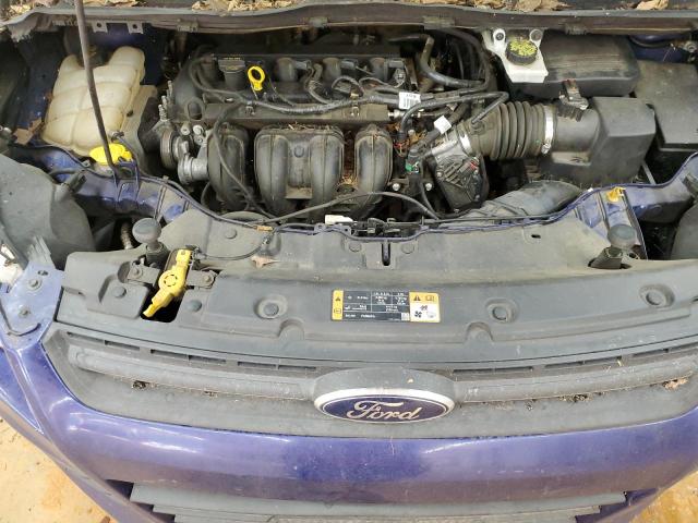 1FMCU0F71EUE06208 - 2014 FORD ESCAPE S BLUE photo 12