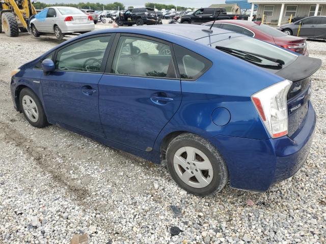JTDKN3DUXA0158873 - 2010 TOYOTA PRIUS BLUE photo 2