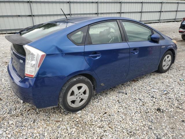 JTDKN3DUXA0158873 - 2010 TOYOTA PRIUS BLUE photo 3