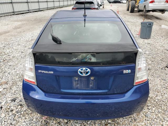 JTDKN3DUXA0158873 - 2010 TOYOTA PRIUS BLUE photo 6