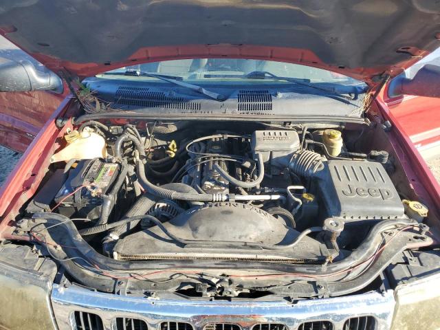 1J4GX48S92C313728 - 2002 JEEP GRAND CHEROKEE LAREDO RED photo 11