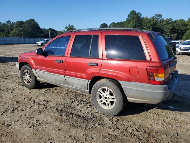 1J4GX48S92C313728 - 2002 JEEP GRAND CHEROKEE LAREDO RED photo 2