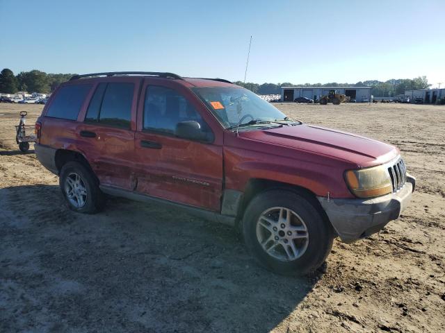 1J4GX48S92C313728 - 2002 JEEP GRAND CHEROKEE LAREDO RED photo 4